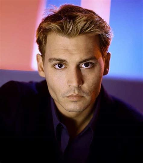 johnny depp short hair